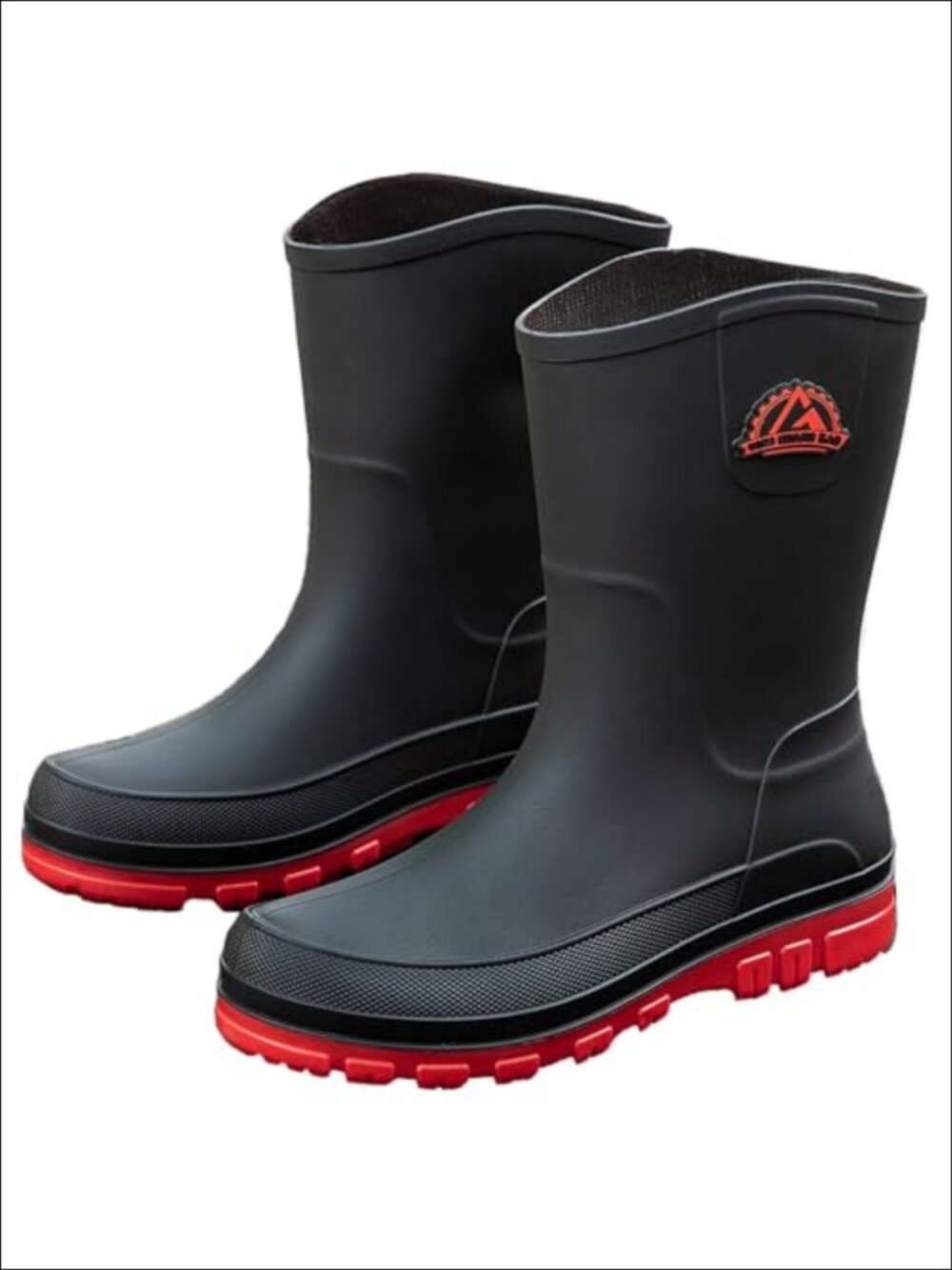 Waterproof Garden Rain Boots Mid Calf Slip Resistant Deck Fishing